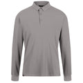 Mineral Grey - Front - Regatta Mens Kaleb Polo Shirt