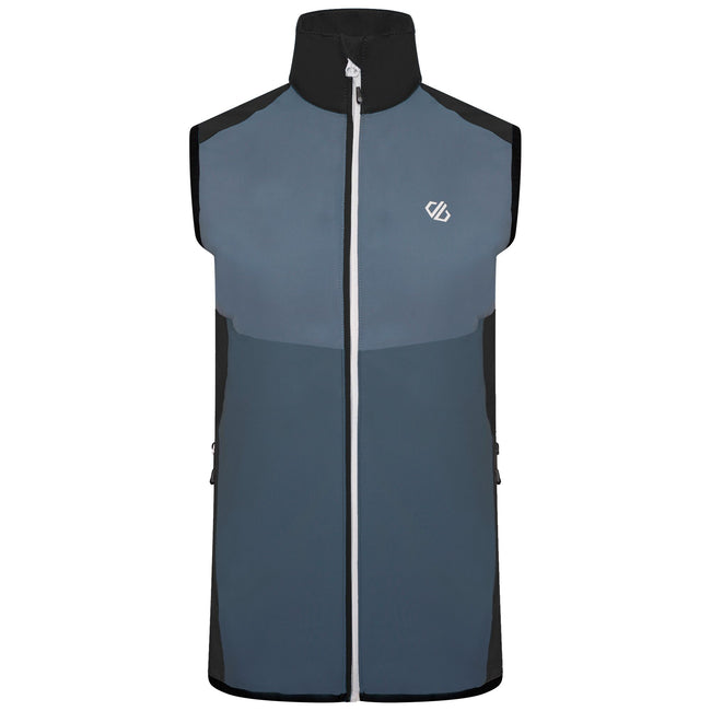 Orion Grey-Bluestone - Front - Dare 2B Womens-Ladies Duplicity II Stretch Vest