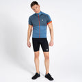 Stellar Blue-Orion Grey - Side - Dare 2B Mens Protraction II Recycled Lightweight Jersey