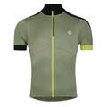 Oil Green-Black - Front - Dare 2B Mens Protraction II Recycled Lightweight Jersey