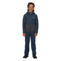 Imperial Blue-India Grey - Back - Regatta Childrens-Kids Highton Full Zip Fleece Jacket