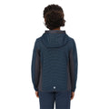 Imperial Blue-India Grey - Lifestyle - Regatta Childrens-Kids Highton Full Zip Fleece Jacket