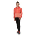 Neon Peach-Fusion Coral - Back - Regatta Childrens-Kids Highton Full Zip Fleece Jacket