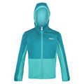 Enamel-Turquoise - Front - Regatta Childrens-Kids Highton Full Zip Fleece Jacket