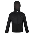 Black - Front - Regatta Childrens-Kids Highton Full Zip Fleece Jacket