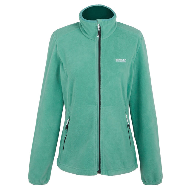 Dusty Green - Front - Regatta Womens-Ladies Floreo IV Full Zip Fleece Jacket
