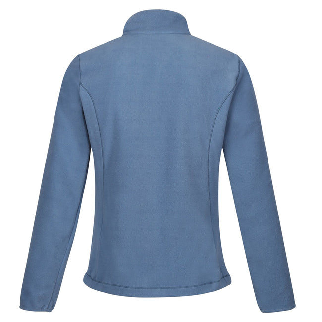 Coronet Blue-White - Back - Regatta Womens-Ladies Floreo IV Full Zip Fleece Jacket