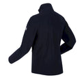 Navy - Side - Regatta Womens-Ladies Floreo IV Full Zip Fleece Jacket
