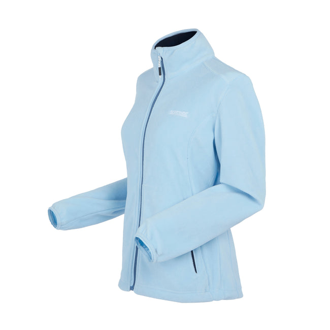 Clear Sky - Side - Regatta Womens-Ladies Floreo IV Full Zip Fleece Jacket