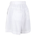 White - Lifestyle - Regatta Womens-Ladies Sabela Paper Bag Shorts