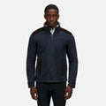 Navy - Back - Regatta Professional Mens Full Zip Fleece Jacket