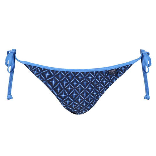 Navy - Front - Regatta Womens-Ladies Aceana Tile Bikini Bottoms