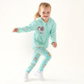 Aruba Blue - Back - Regatta Baby Girls Peppa Pig Marl Hoodie