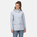 Tickin - Back - Regatta Womens-Ladies Nahla Stripe Waterproof Jacket