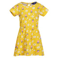 Maize Yellow - Front - Regatta Baby Girls Peppa Pig Flower Casual Dress