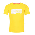 Maize Yellow - Front - Regatta Childrens-Kids Sunset T-Shirt