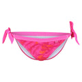 Fusion Pink - Front - Regatta Womens-Ladies Flavia Palm Leaf Bikini Bottoms