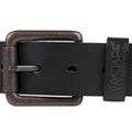 Black - Side - Regatta Professional Mens Leather Waist Belt