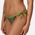 Green Fields - Side - Regatta Womens-Ladies Flavia Abstract Bikini Bottoms