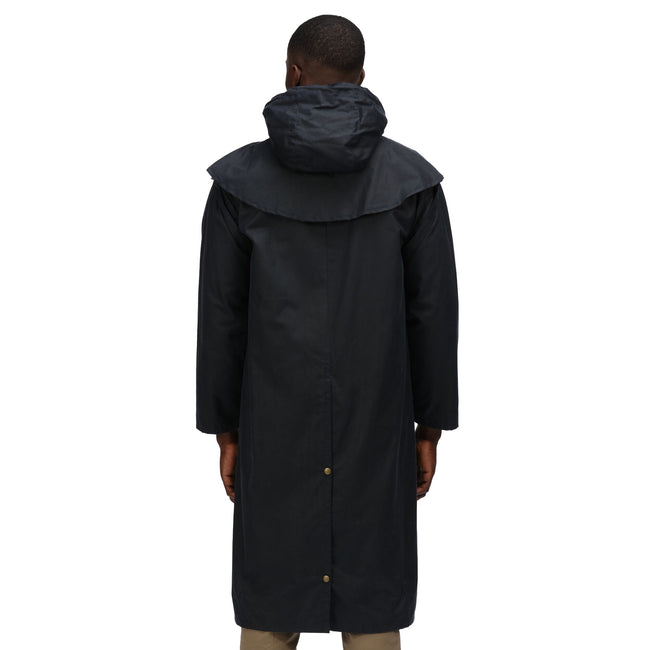 Navy - Pack Shot - Regatta Professional Mens Waterproof Wax Jacket