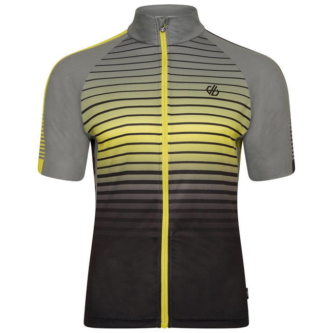 Agave Green - Front - Dare 2B Mens Virtuous Underlined AEP Short-Sleeved Cycling Jersey