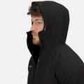 Iron-Black - Close up - Regatta Professional Mens Soft Shell Jacket