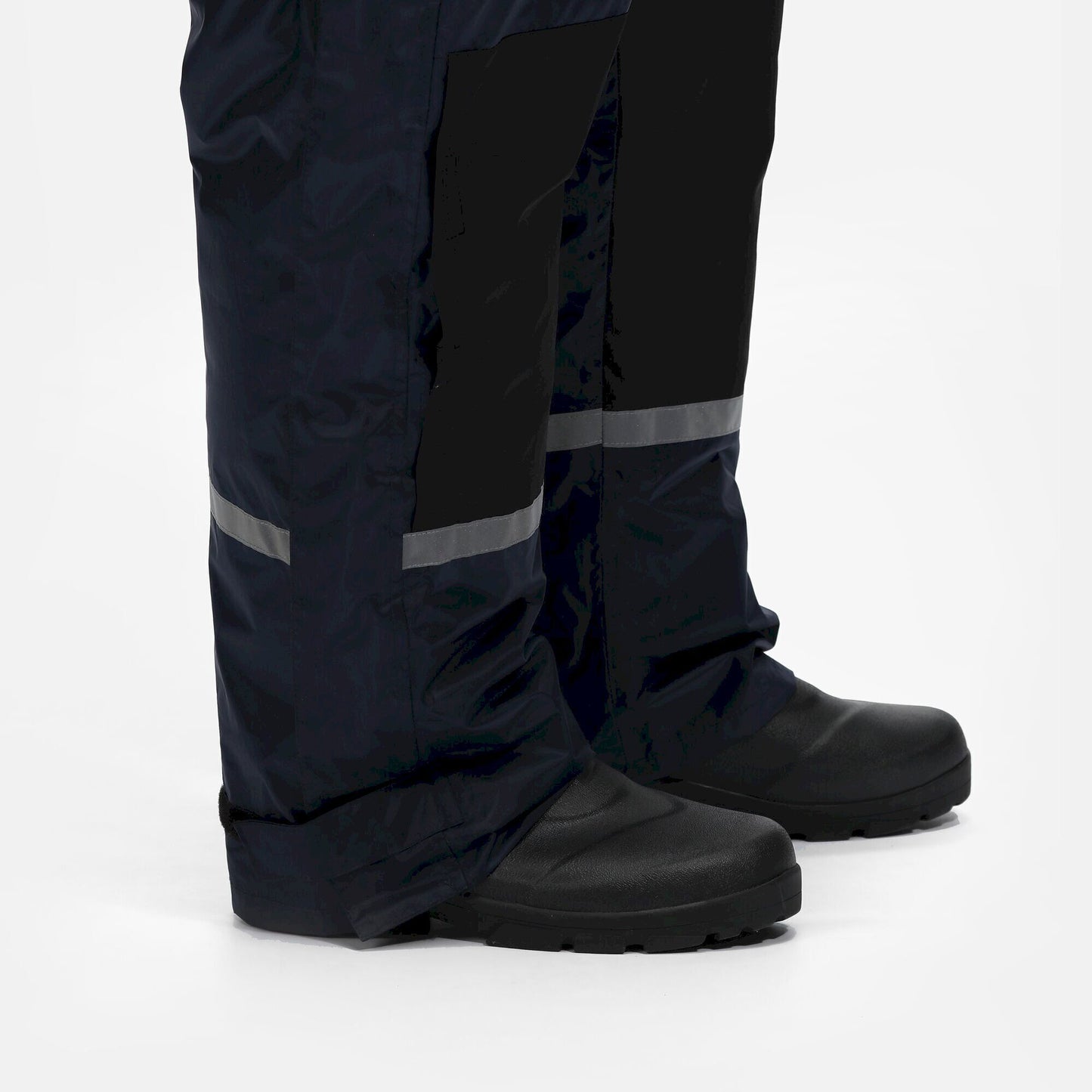 Navy - Close up - Regatta Mens Waterproof Overalls