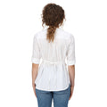 White - Side - Regatta Womens-Ladies Malaya Long-Sleeved Shirt