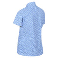 Sonic Blue - Close up - Regatta Womens-Ladies Mindano VI Ditsy Print Shirt
