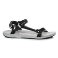 Black-Mineral Grey - Back - Regatta Womens-Ladies Santa Sol Sandals