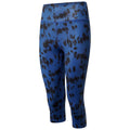 Space Blue - Side - Dare 2B Womens-Ladies The Laura Whitmore Edit - Influential Tie Dye Recycled 3-4 Leggings