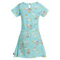 Aruba Blue - Back - Regatta Baby Girls Peppa Pig Clouds Casual Dress