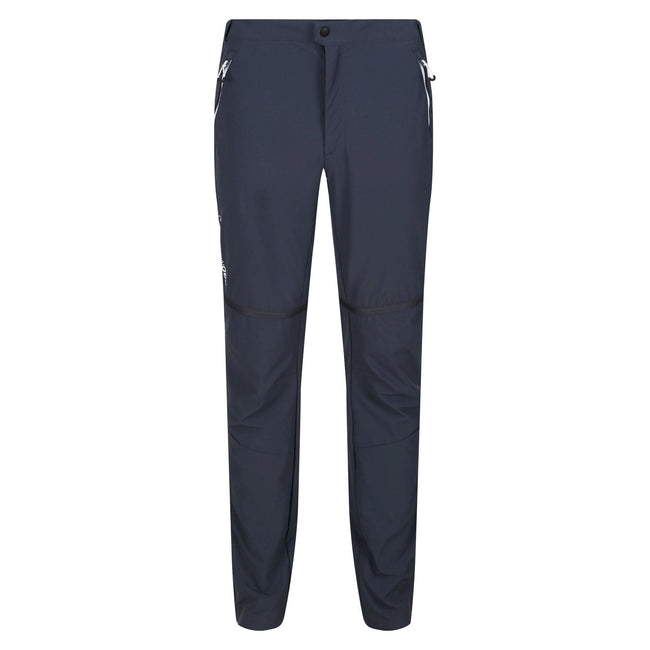 India Grey - Front - Regatta Mens Mountain Zip-Off Trousers