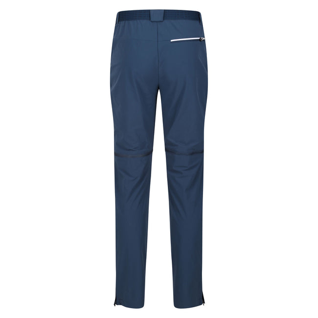 Blue Wing - Back - Regatta Mens Mountain Zip-Off Trousers