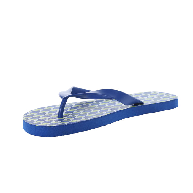 Lapis Blue - Side - Regatta Mens Bali Geometric Flip Flops