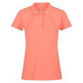 Fusion Coral - Front - Regatta Womens-Ladies Sinton Polo Shirt