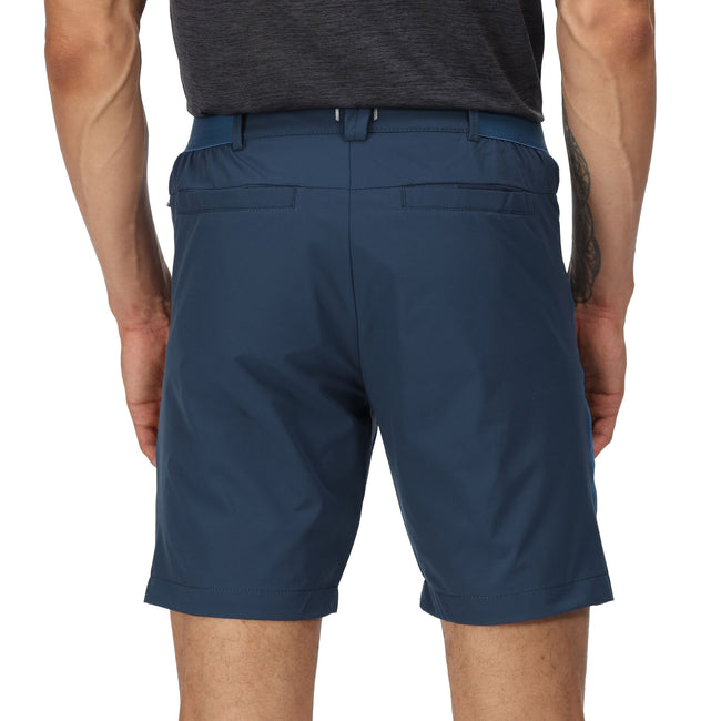 Moonlight Denim-Dynasty Blue - Back - Regatta Mens Highton Pro Shorts
