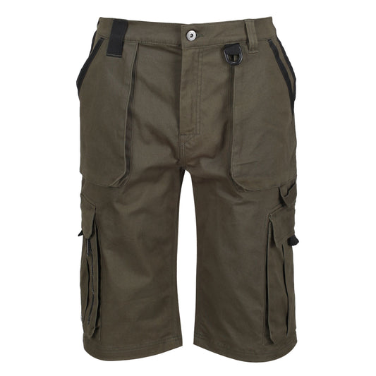 Khaki - Front - Regatta Professional Mens Cargo Shorts