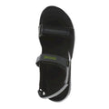 Black-Lime - Pack Shot - Regatta Mens Samaris Sandals