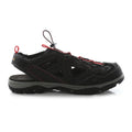 Black-True Red - Back - Regatta Mens Westshore III Walking Shoes