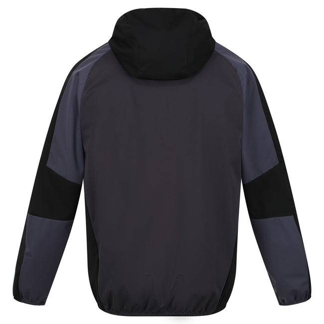 India Grey-Ash - Pack Shot - Regatta Mens Tarvos V Soft Shell Jacket