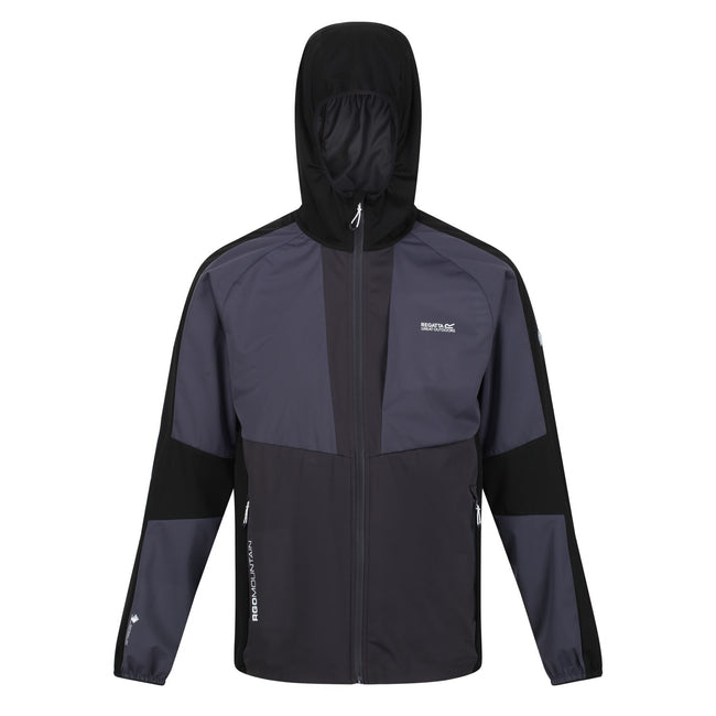 India Grey-Ash - Front - Regatta Mens Tarvos V Soft Shell Jacket