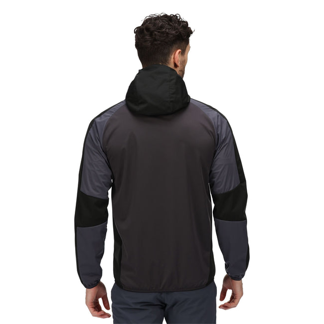 India Grey-Ash - Lifestyle - Regatta Mens Tarvos V Soft Shell Jacket