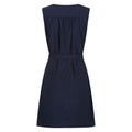 Navy - Pack Shot - Regatta Womens-Ladies Highton Stretch Shirt Dress
