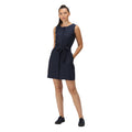 Navy - Back - Regatta Womens-Ladies Highton Stretch Shirt Dress