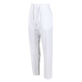 White - Side - Regatta Womens-Ladies Maida Linen Trousers