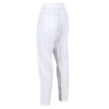 White - Lifestyle - Regatta Womens-Ladies Maida Linen Trousers