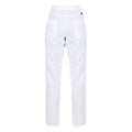 White - Back - Regatta Womens-Ladies Maida Linen Trousers