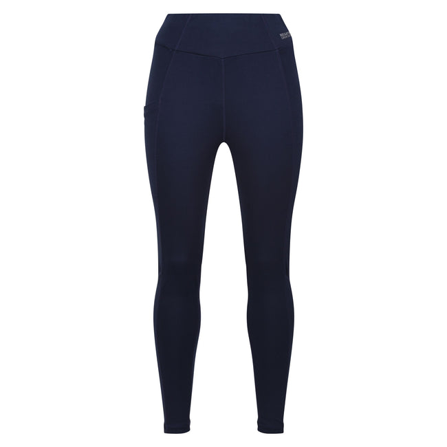 Navy - Front - Regatta Womens-Ladies Holeen II Leggings