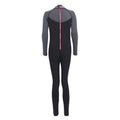 Dark Grey-Black - Back - Regatta Womens-Ladies Wetsuit